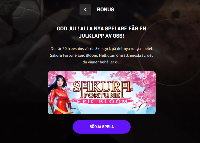 20 omsättningsfriaq freespins